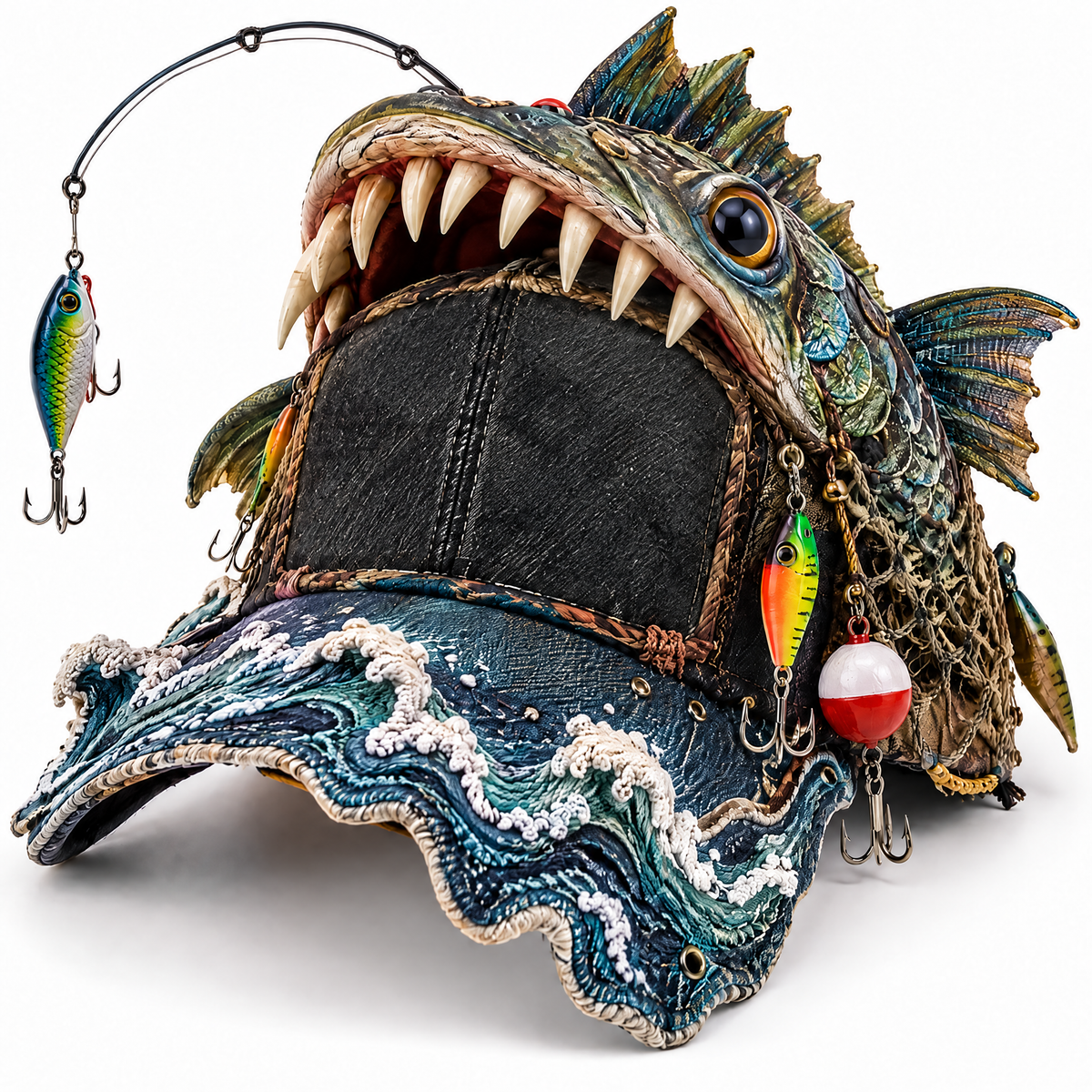 🎮KIOVERA® Vintage Distressed Baseball Cap - Classic Washed Cotton Dad Hat with Adjustable Strap & Breathable Eyelets